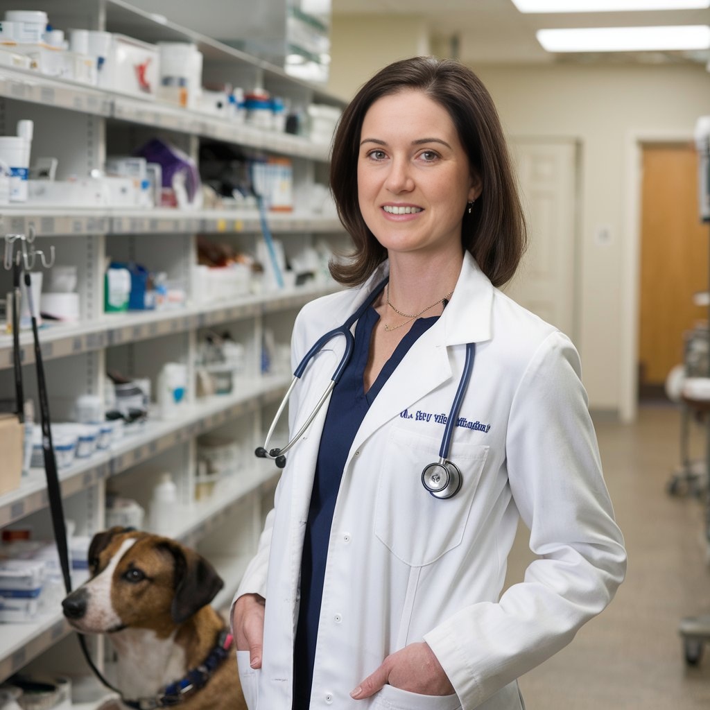 photo of Dr. Sarah Mitchell, DVM - Co-Founder CEO of greatpyreneeslove